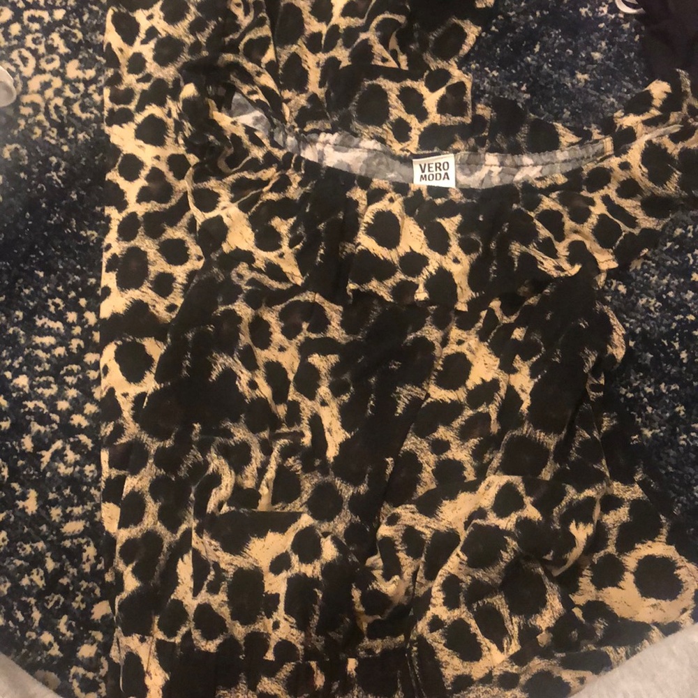 Maxi dress patterned